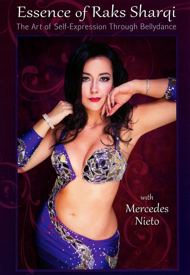 [DVD]Essence Of Raks Sharqi - The Art Of Self-Expression Through Bellydance with Mercedes Nietoの写真1枚目です。Mercedes Nieto,メルセデス・ニエト,Bellydance,レッスンDVD,ベリーダンス