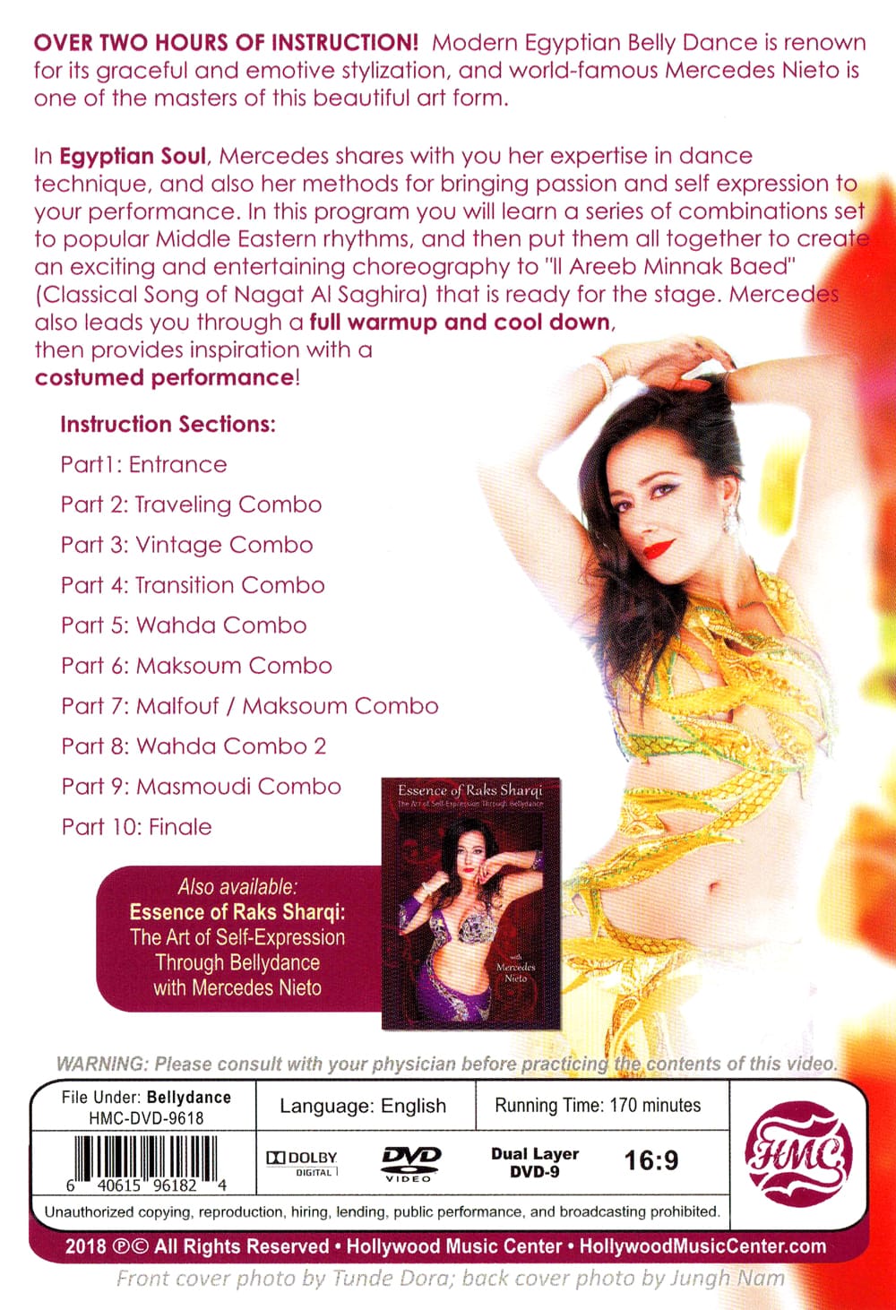 DVD]Egyptian Soul with Mercedes Nieto Belly Dance Technique