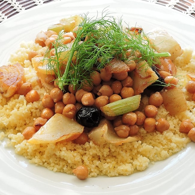 クスクス 中粒 - COUS COUS Middle Grain 500g 【Rose Blanche】 6 -