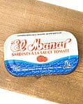 サーディン缶　トマトソース入 - Sardines in Tomato Sauce 【El Manar】の商品写真