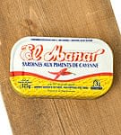 サーディン缶 赤唐辛子入 - Sardines in Cayenne Peppers 【El Manar】の商品写真