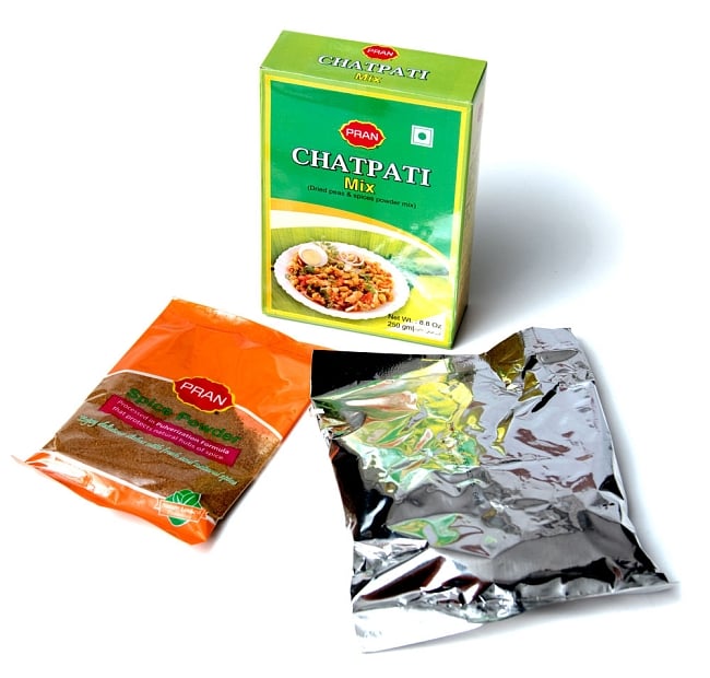 [PRAN]CHATPATI Mix -乾燥した豆とスパイスミックス 6 - パッケージの中にはこのような内容品が入っています