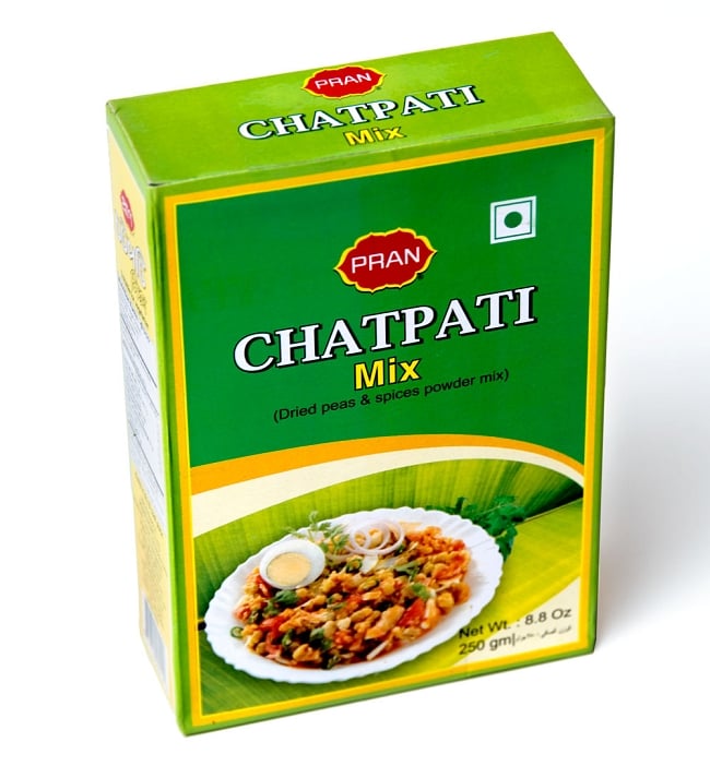 [PRAN]CHATPATI Mix -乾燥した豆とスパイスミックスの写真1枚目です。パッケージの全体写真ですPRAN,CHATPATI Mix,スパイスミックス,バングラデッシュ