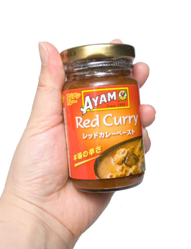 タイ レッドカレー ペースト - Thai Red Curry Paste 【AYAM】 4 -