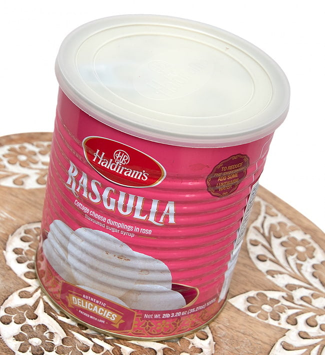 [ワケアリ]ラスグッラ　rasgulla（1kg） 2 - かわいい入れ物付きです