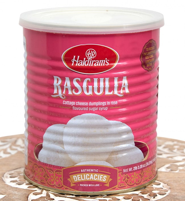 ラスグッラ　rasgulla（1kg）不思議な食感！インドの激甘スイーツ の写真