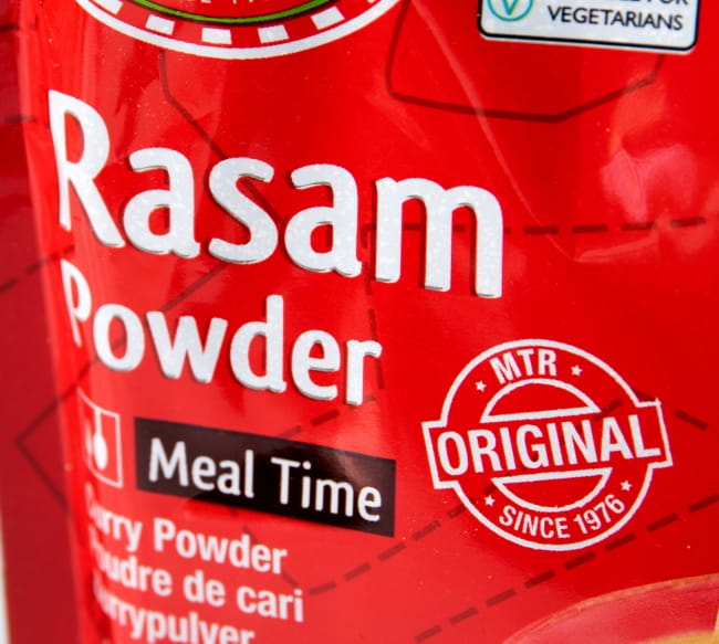 ラサム カレー パウダー Rasam Powder 【MTR】 2 - 拡大してみました。