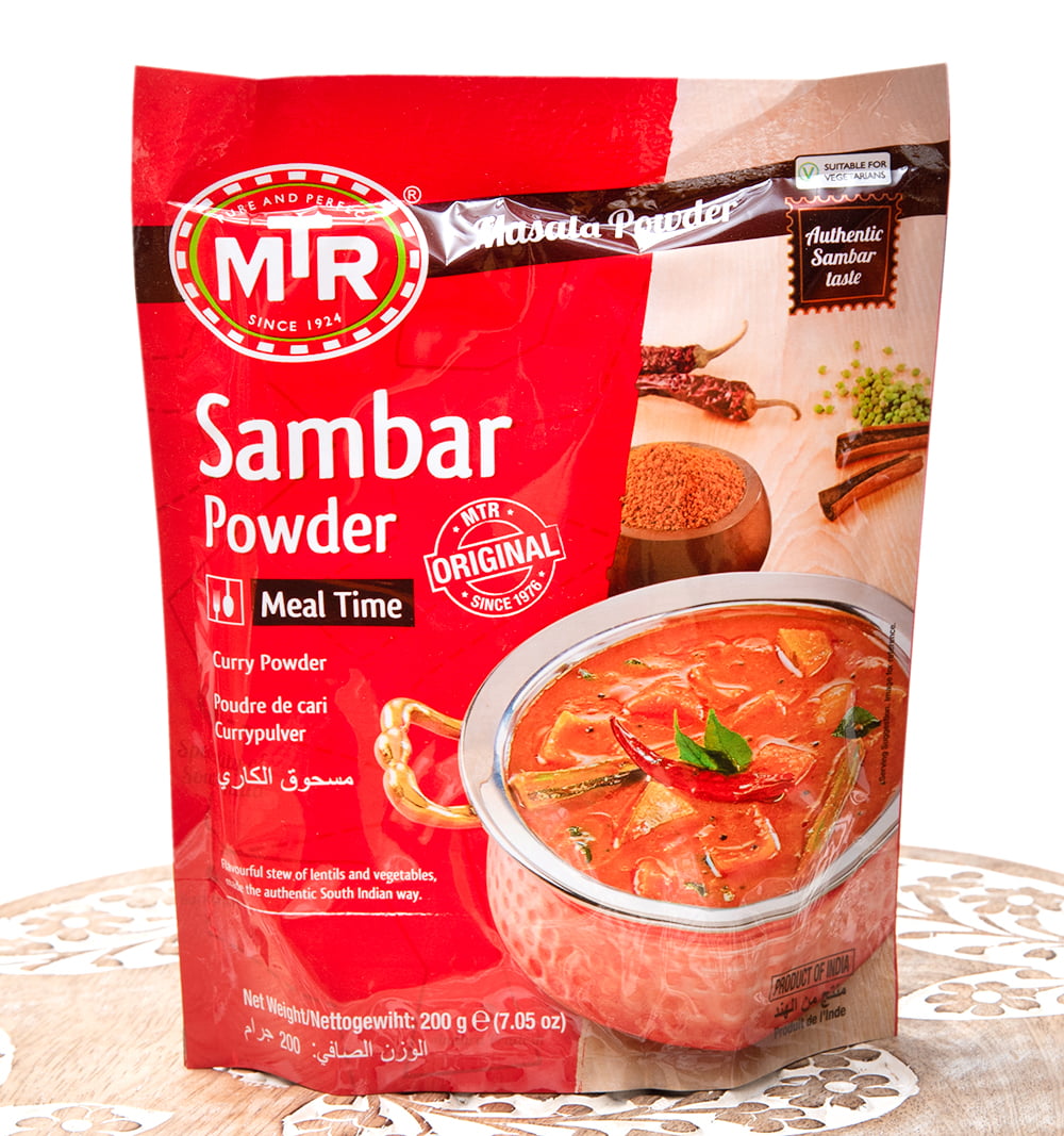 サンバルカレーパウダー Sambar Curry Powder 【MTR】