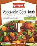 【Priya】Vegetable Chettinad - 南インドのココナッツ野菜カレーの商品写真