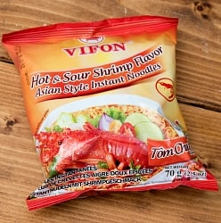 ベトナム・ミー (袋） 【VIFON】 トムヤム・シュリンプ味 - Tom Chua Cayの商品写真
