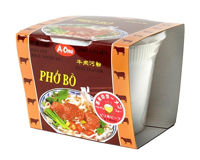 ベトナム・フォー インスタント カップ 【A-One】 ビーフ味の写真