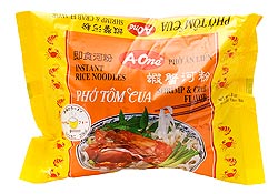 【10個セット】ベトナム・フォー (袋） 【A-One】 エビとカニ味の写真