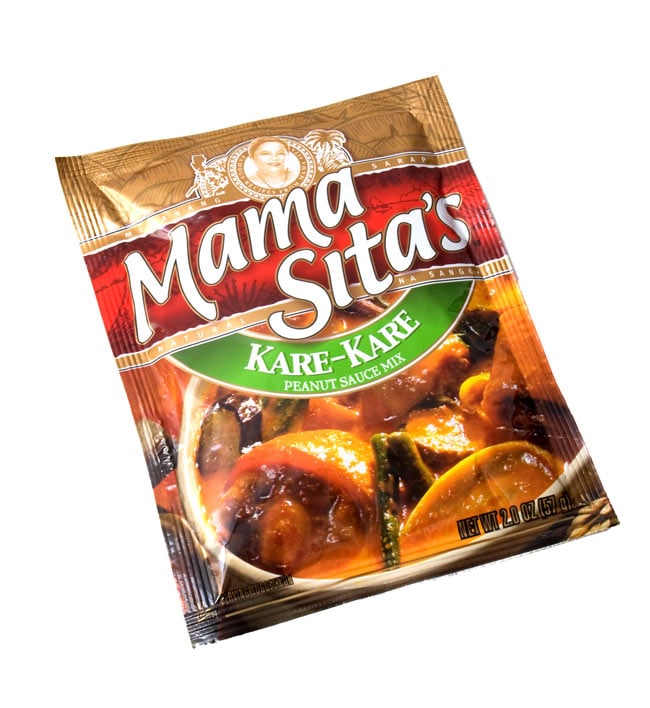 賞味期限間近]フィリピン料理 カレカレの素-Kare Kare Mix 【MamaSita's】 の通販 - TIRAKITA.COM