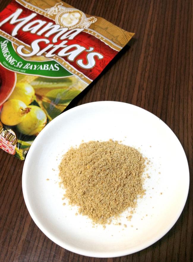フィリピン料理 グアバ シニガンの素 - Sinigang Sa Bayabas 【MamaSita’s】 2 - パウダーに近い顆粒状ですので、少量作る時などに大変便利。
