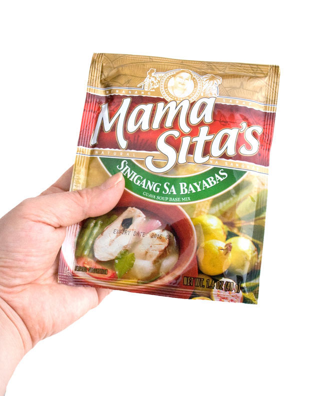 フィリピン料理 グアバ シニガンの素 - Sinigang Sa Bayabas 【MamaSita’s】 4 - この一袋で約5〜6人分のスープを作ることが出来ます。