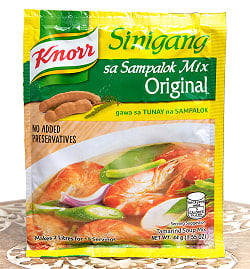 フィリピン料理 シニガン サンパロック オリジナルの素 - Sinigang Sa Sampalok Original【Knorr】(FD-LOJ-159)