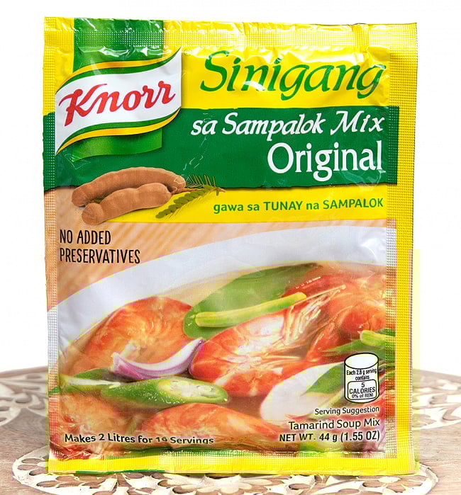 フィリピン料理 シニガン サンパロック オリジナルの素 - Sinigang Sa Sampalok Original【Knorr】の写真Knorr,フィリピン料理,フィリピン,シニガンスープ,タマリンド,料理の素,フィリピン食材