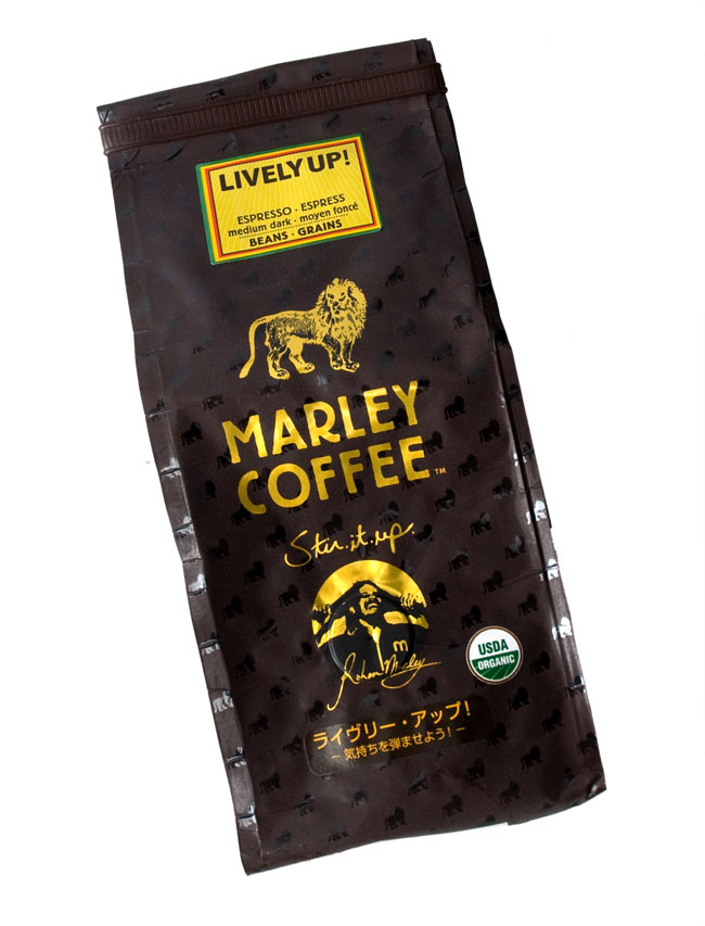マーリーコーヒー - ライヴァリーアップ!(豆) 【MARLEY COFFEE】の写真