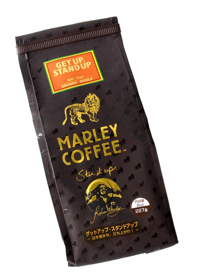 マーリーコーヒー - ゲット・アップ・スタンド・アップ (粉) 【MARLEY COFFEE】の写真
