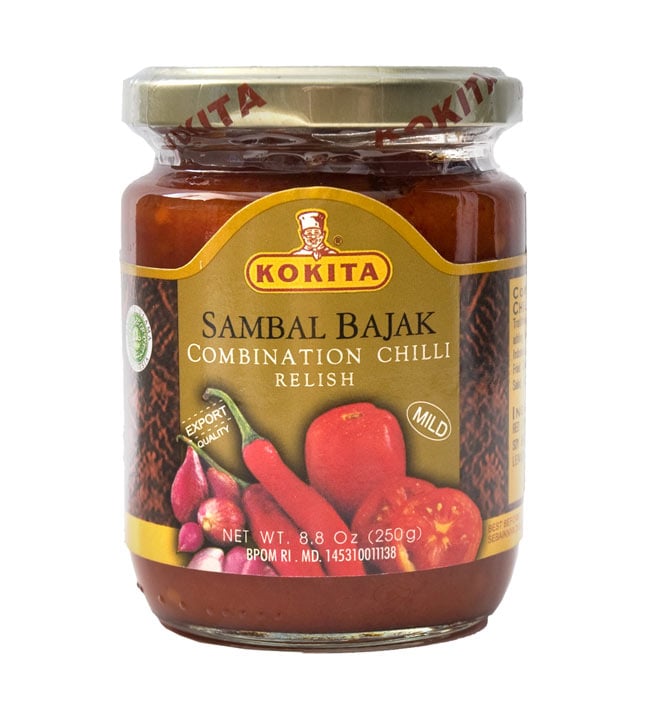 ランキング 5位:インドネシア チリ ソース サンバル バジャック - Sambal Bajak 【KOKITA】
