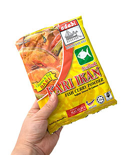 マレーシア料理の素 - フィッシュカレーパウダー 【Adabi 】 - サブ3