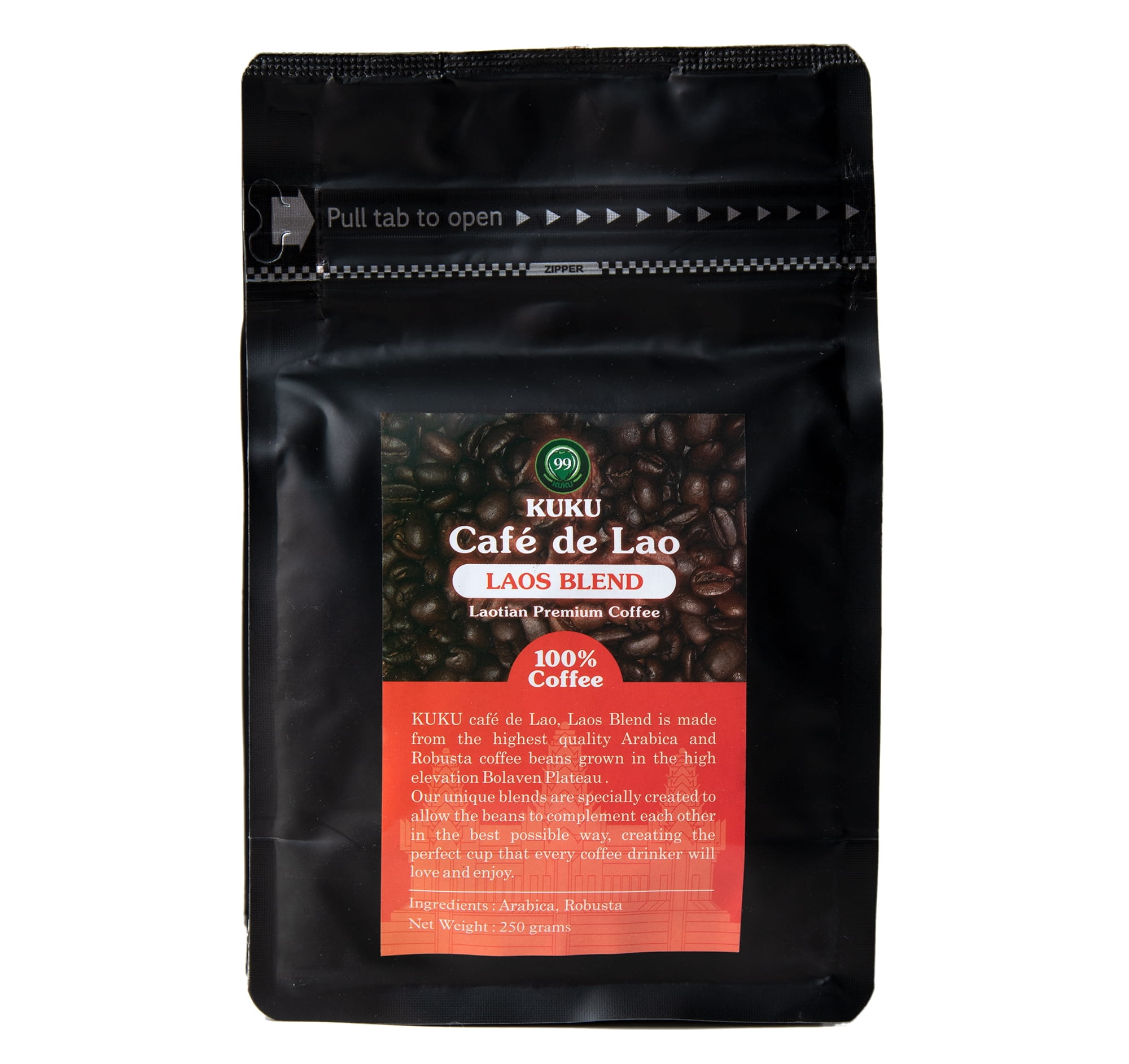 ラオス コーヒー 250g - Cafe de Lao 【KUKU】 の通販 - TIRAKITA.COM