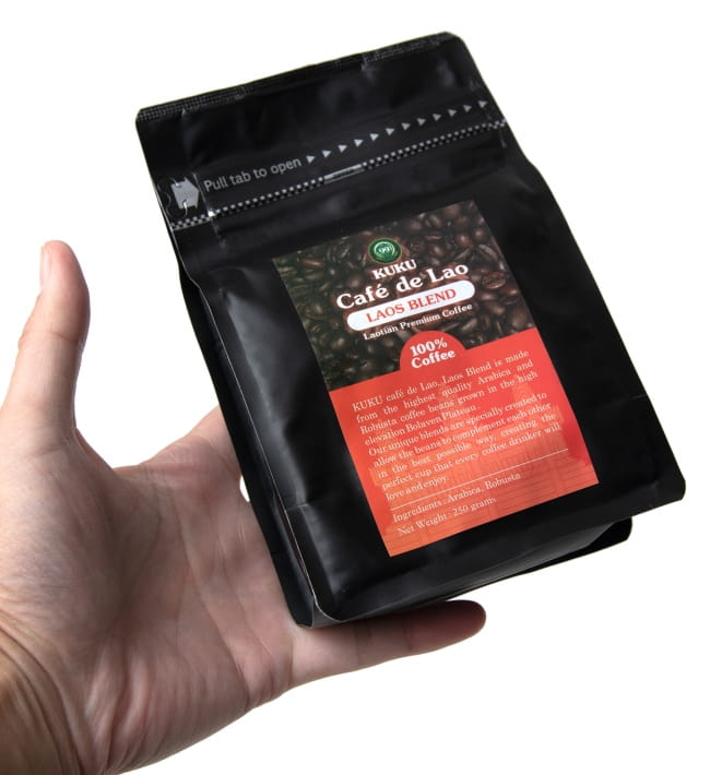 ラオス コーヒー 250g - Cafe de Lao 【KUKU】 の通販 - TIRAKITA.COM