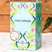 【オーガニック】 -mint refresh- -ペパーミント,リコリス＆フェンネル-【PUKKA】の商品写真