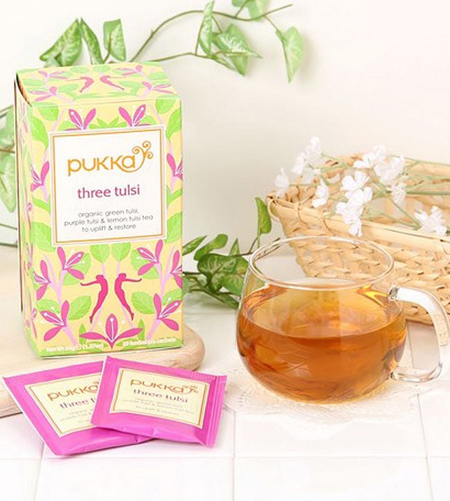 【PUKKA】Tulsi Clarity - オーガニックハーブティー(カフェインフリー) 3 - スッキリした香りの中にトゥルシーの風味を楽しめます。(写真は別商品です。)