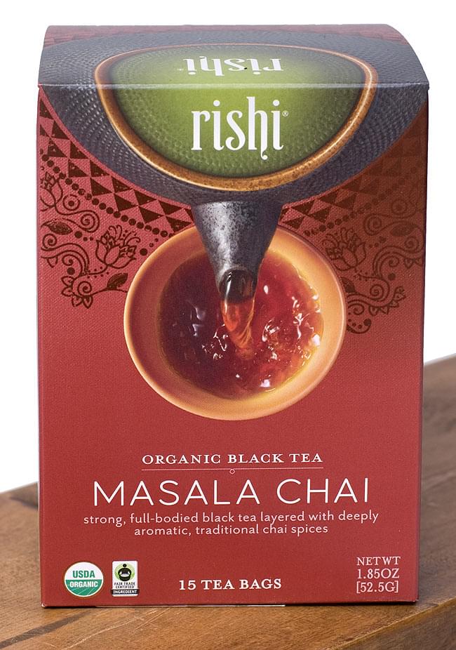 マサラチャイ -リシティ・ Rishi Masala Chai Tea 【Rishi Tea】 1