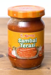 インドネシア チリ ソース サンバル テラシ- Sambal Terasi 【Mariza