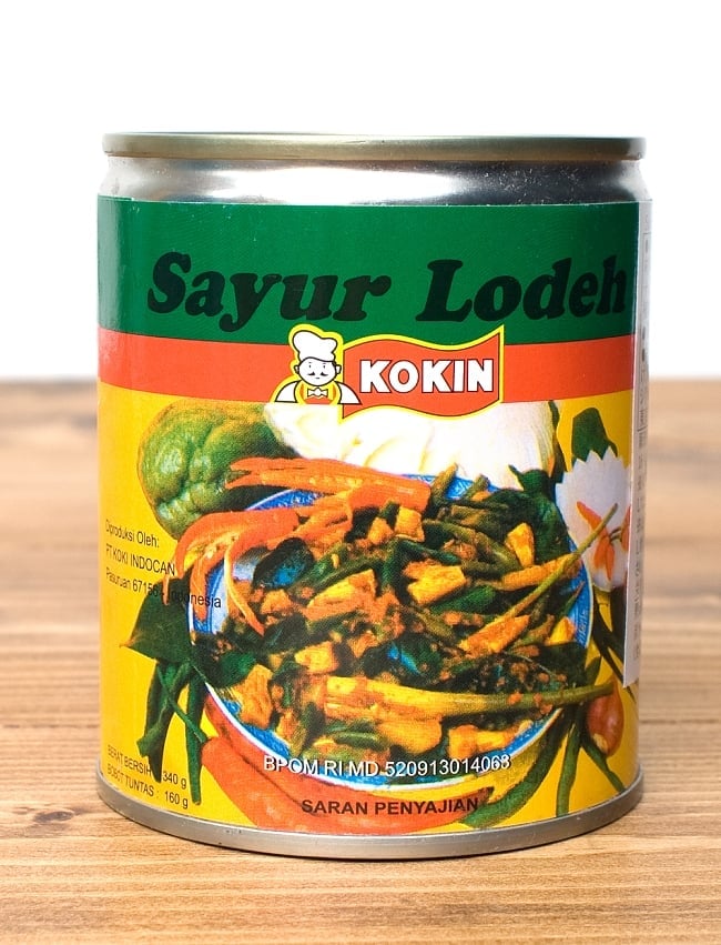 インドネシア サユールロディ - Sayur Lodeh 【KOKIN】の写真1枚目です。インドネネシアのルワン（食堂）によく並んでいる、野菜たっぷりのスープ。缶をあけてあたためたらすぐ食べられますよ。ご飯を用意するのを忘れずに！インドネシア料理,インドネシア,バリ,ジャワカレー,料理の素,ハラル