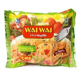 WAIWAI Noodles - ネパールのインスタントヌードル【ヴェジタブル味】