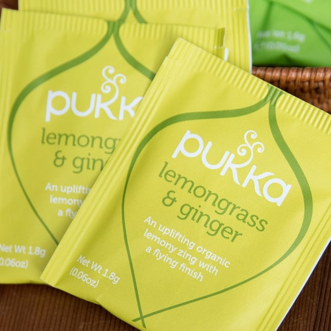 【PUKKA】 オーガニックハーブティー【4種類入り】ハーバルコレクション 6 - lomongrass and ginger