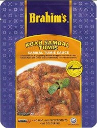 マレーシア料理の素 -  サンバル トゥミ ソース 【Brahim】の商品写真