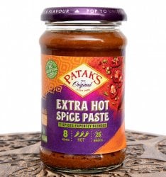 エキストラホットカレー スパイス ペースト 瓶 【Pataks】