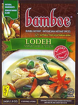 【bamboe】インドネシア料理 - ロデの素　LODEH (FD-LOJ-68)