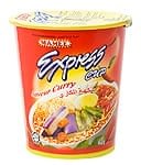 インスタント ヌードル カレー味  カップ 付き 【MAMEE】の商品写真