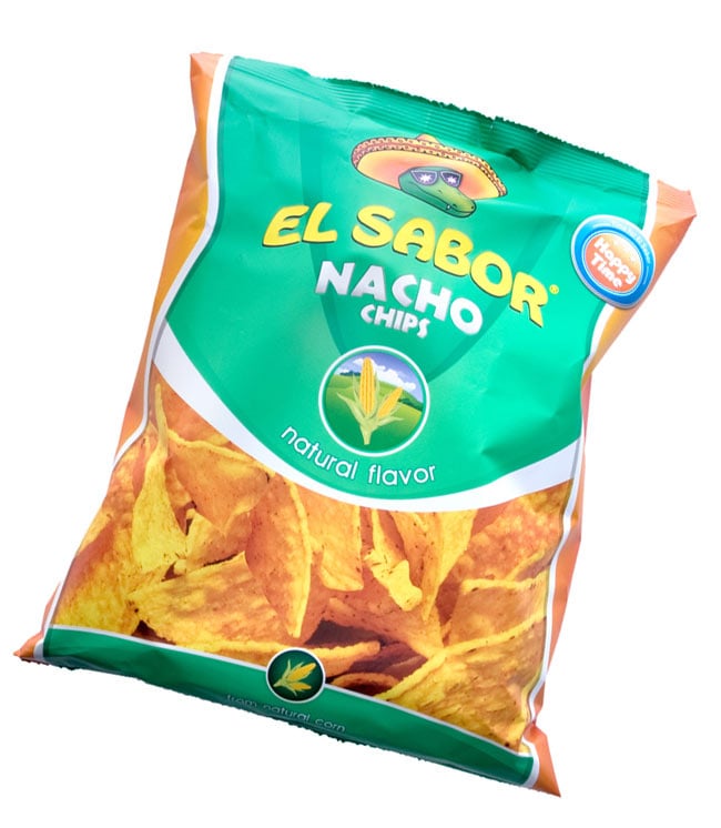 ナチョ チップ ナチュラル味[無塩] 【el Sabor】の写真