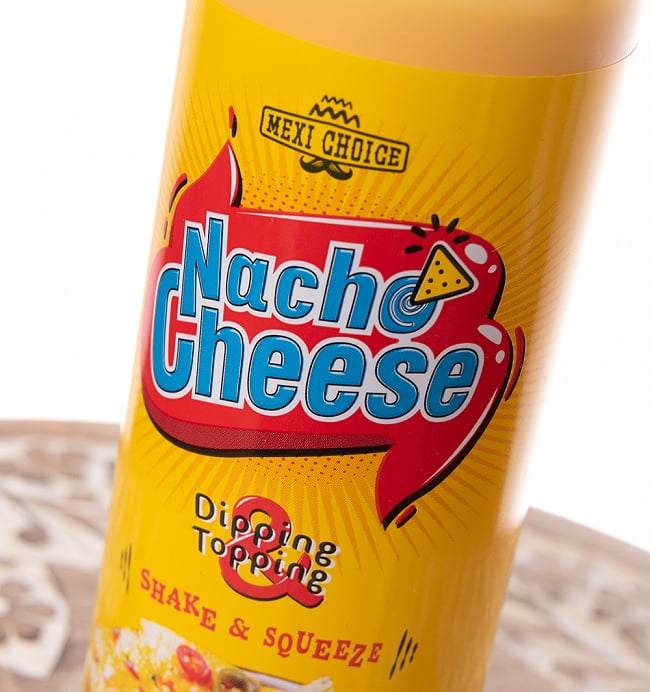 ナチョチーズ - チーズソース 【MEXI CHOICE】 2 - ラベルのアップです