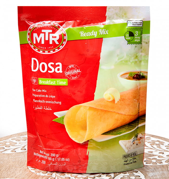 インドの軽食 ドーサの素 - Dosa Mix 【MTR】 1