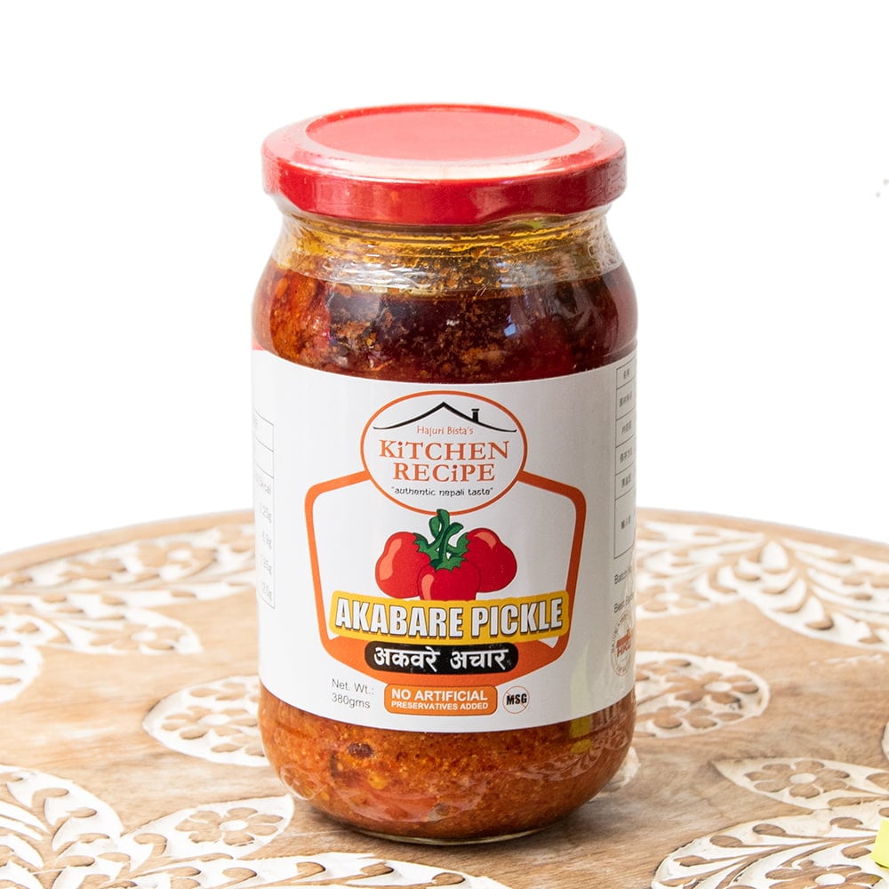 Hot Cherry Pepper Pickle 辛い丸い唐辛子のピクルス ma Ko Achar の通販 Tirakita Com