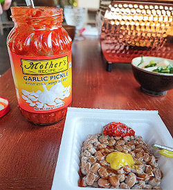 〔300g〕インドのピクルス （アチャール） - ガーリック 【Mother】 - サブ5