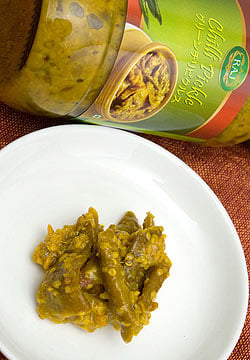 インドのピクルス （アチャール） - グリーン チリ 【AMBIKA】 - サブ2