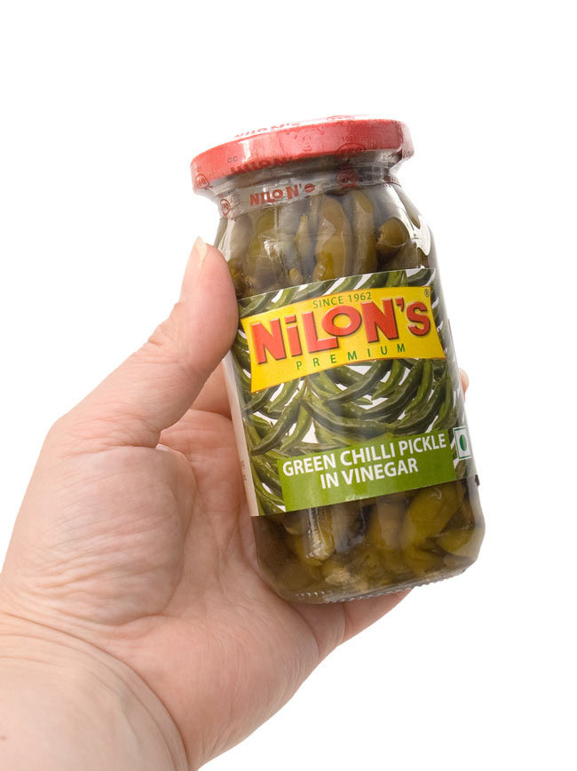 ピクルス インドのピクルス （ビネガー） - グリーン チリ の酢漬け 【NILONs