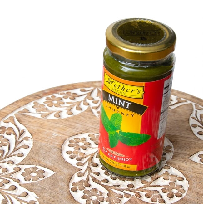 ミント チャツネ - Mint Chutney 250g 【Mother】 2 - 斜めから撮影しました