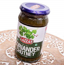 コリアンダーチャツネ - Coriander Chutney 430g 【LAZZAT】 - サブ2