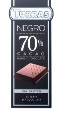 チョコレート - 70％ カカオ チョコ 【TORRAS】の商品写真