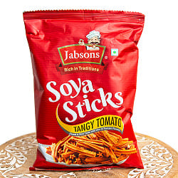 マサラ ソイ スティック タンギー トマト味 - Soya Sticks Tangy Tomato 180g 【Jobsons】の商品写真