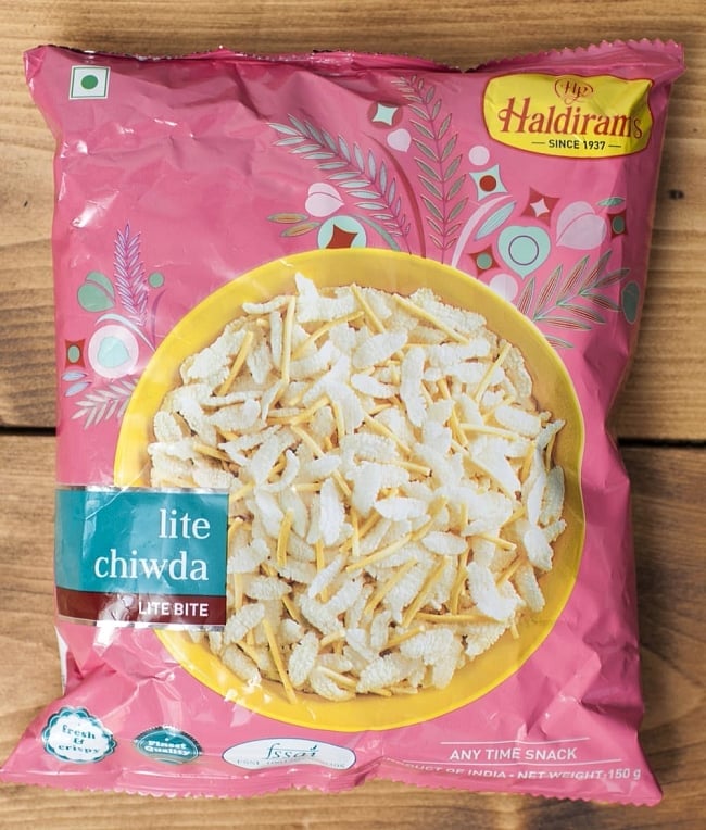 インドのお菓子 ライトチウダ【Lite Chiwda】ハルディラムの写真インドのお菓子,ハルディラム,インドスナック,チウダ,ナムキーン,Lite chiwda,litechiwda